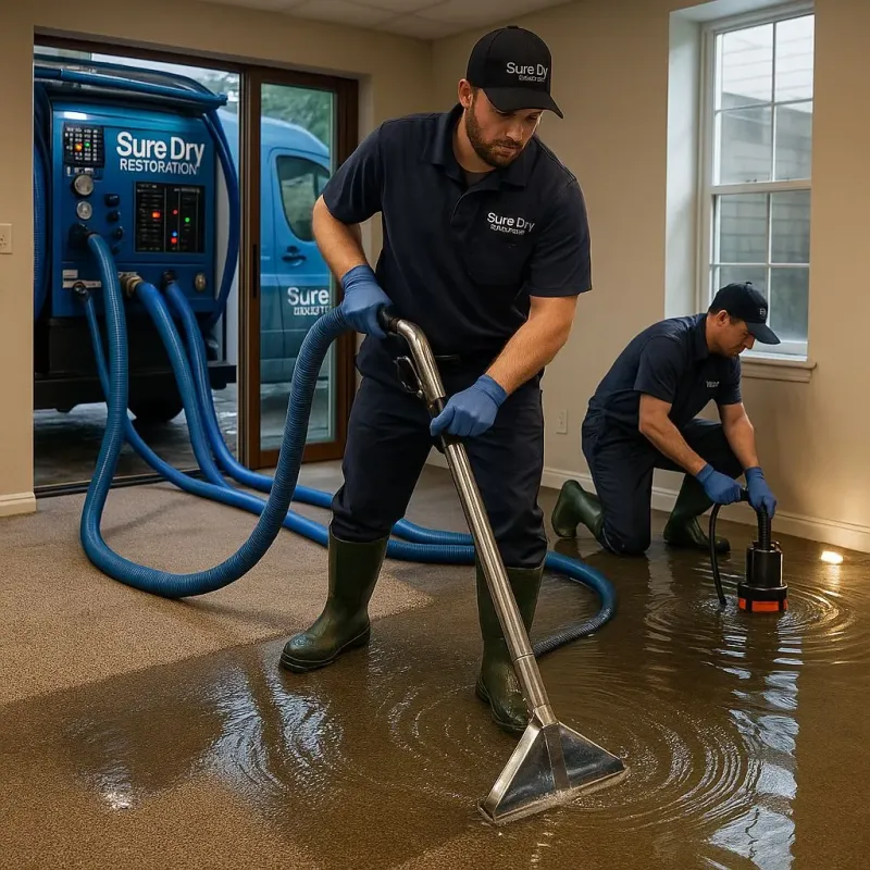 Water Extraction and Removal process in Shavano Park, TX